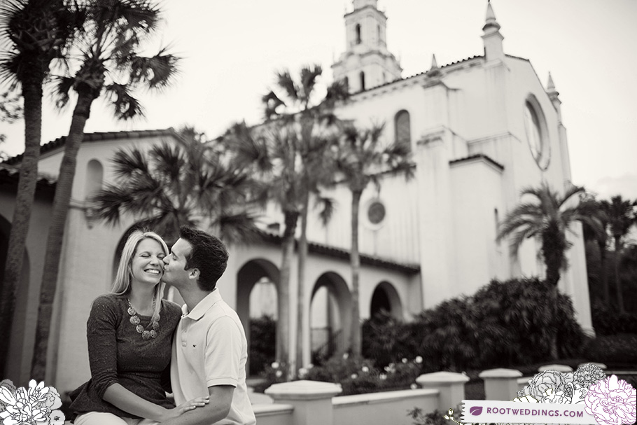 Root Photography - Winter Park, Florida Engagement Session Rollins College