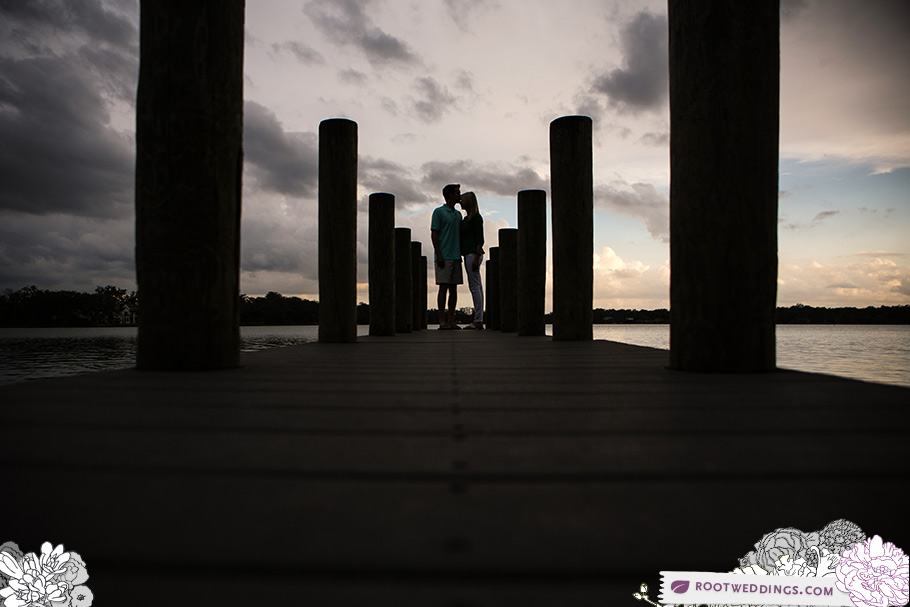 Root Photography - Winter Park, Florida Engagement Session Rollins College
