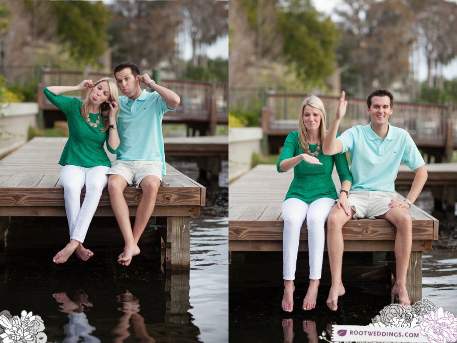 Root Photography - Winter Park, Florida Engagement Session Rollins College