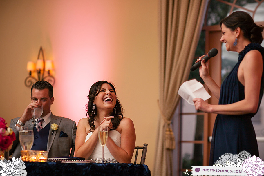 Maid-of-honor toast