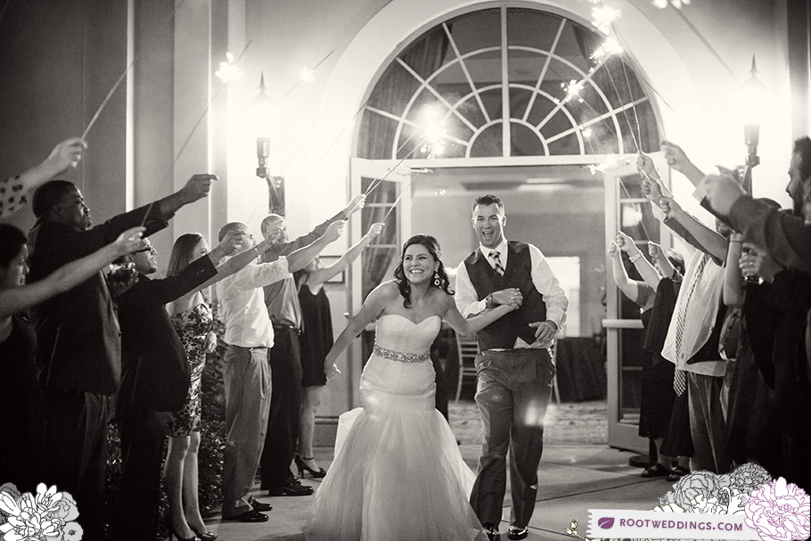 Sparkler exit at Rosen Shingle Creek Orlando