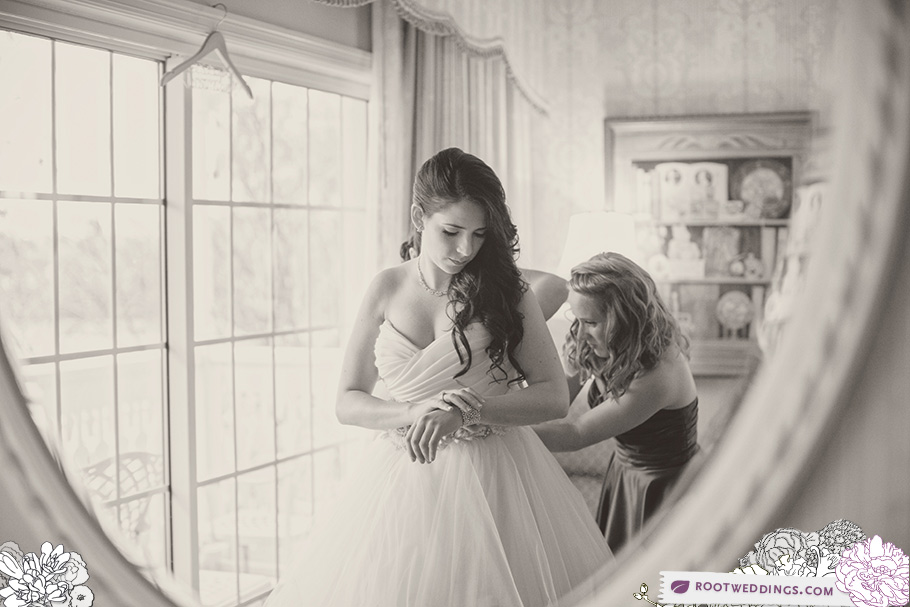 Walt Disney World Grand Floridian Wedding Bride Getting Ready