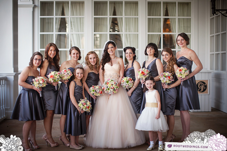 Walt Disney World Grand Floridian Bridesmaids