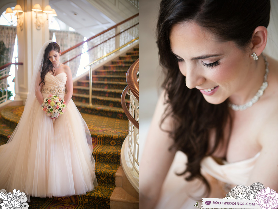 Walt Disney World Grand Floridian Bride Staircase