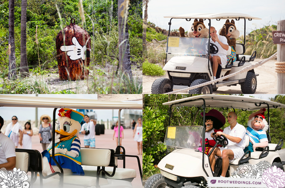 Character Pargos on Castaway Cay