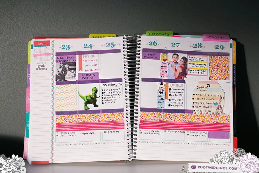 Erin Condren 2014 Life Planner Review 10 Off Code Root Photography Blog Weddings 3425