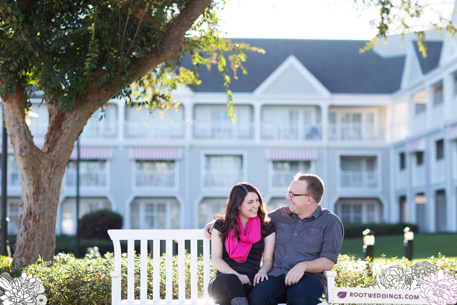 Disney Yacht and Beach Club Engagement Session