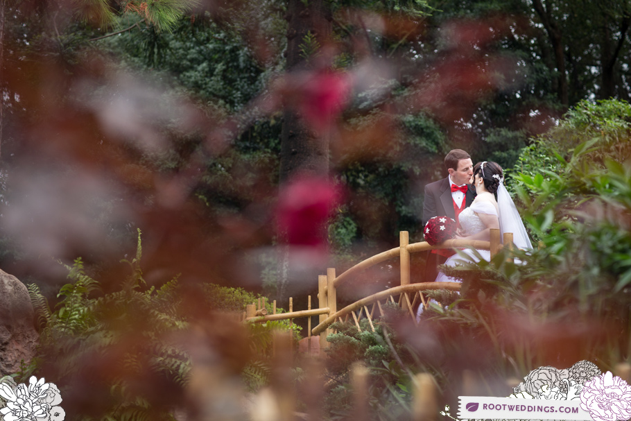 Disney Epcot Japan Pavilion Wedding