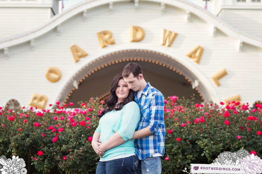 Disney Boardwalk Inn Engagement Session Photographer