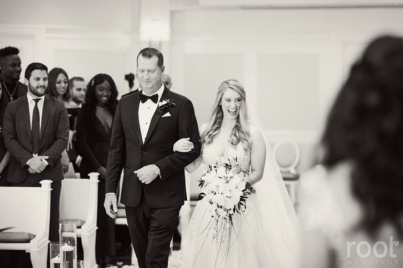 Wedding ceremony at Disney's Wedding Pavilion