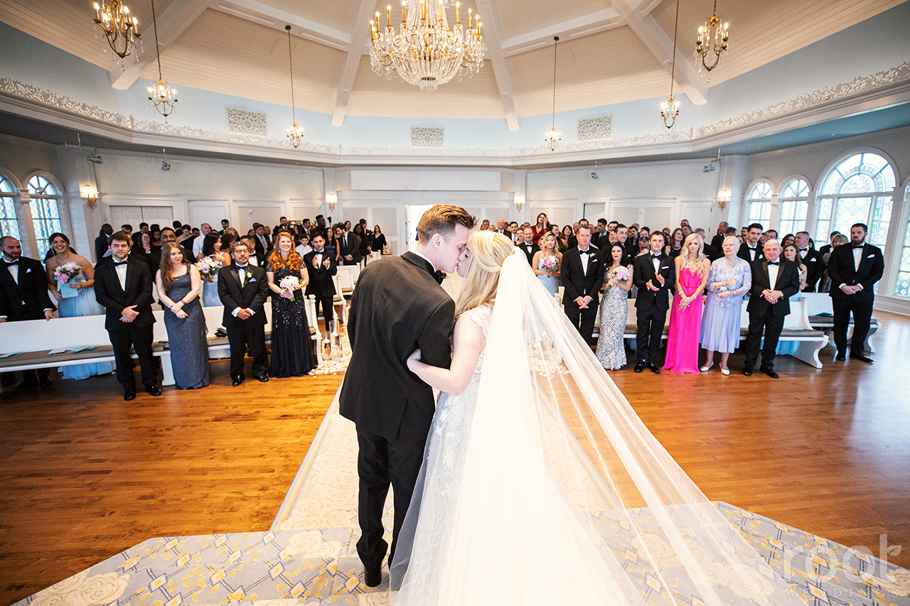 Wedding ceremony at Disney's Wedding Pavilion