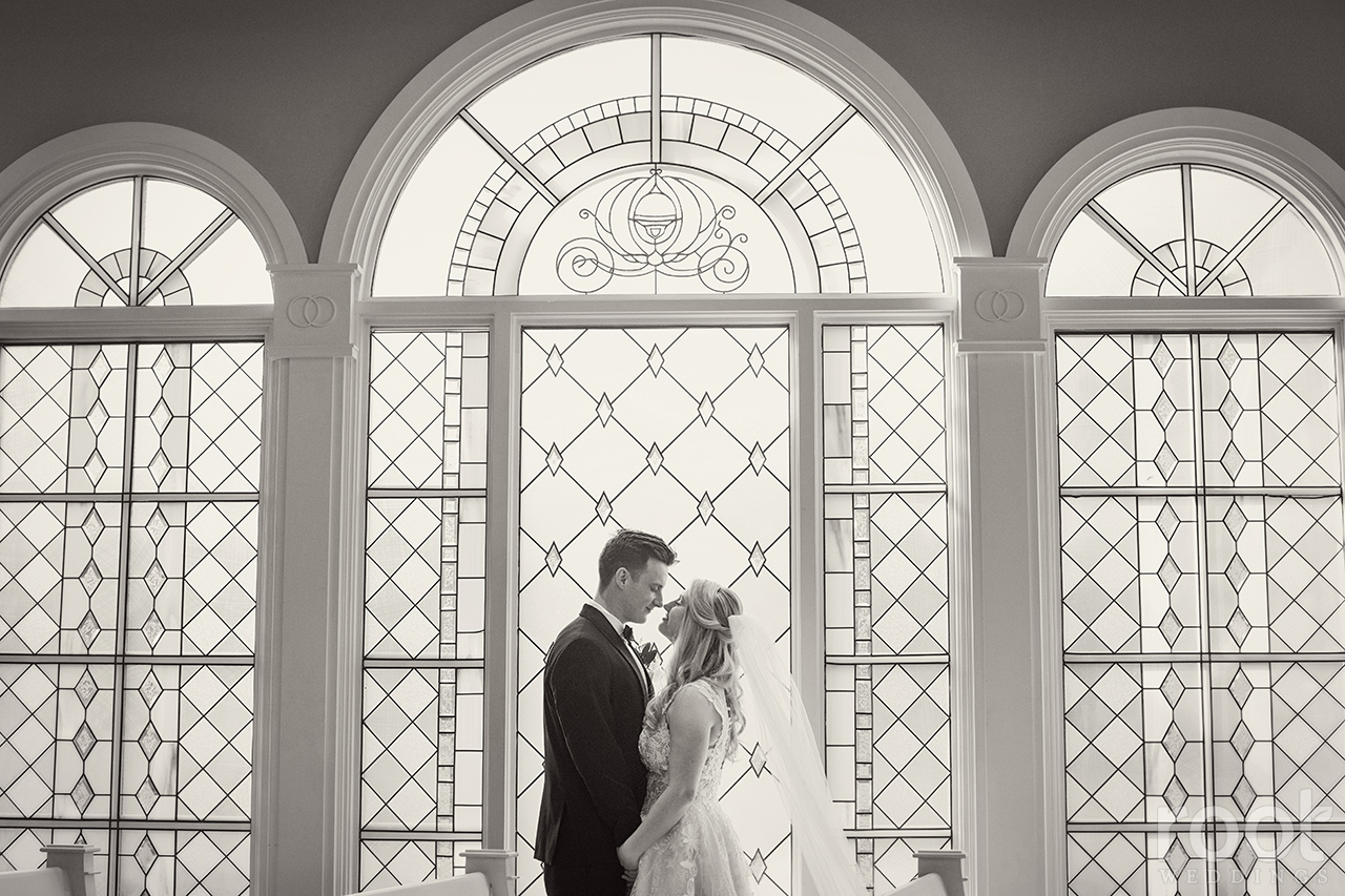 Wedding ceremony at Disney's Wedding Pavilion