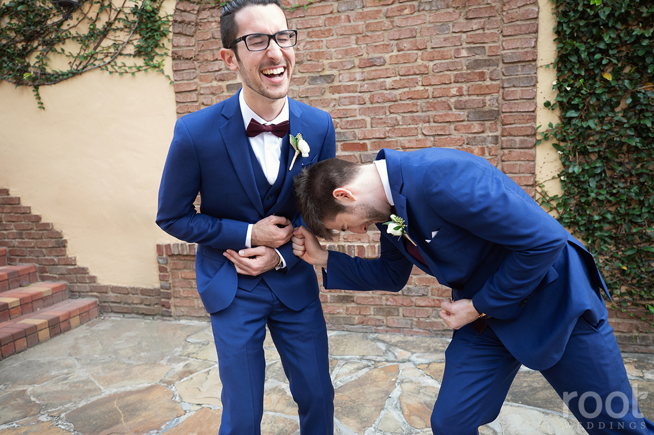 Groomsmen photos at Bella Collina