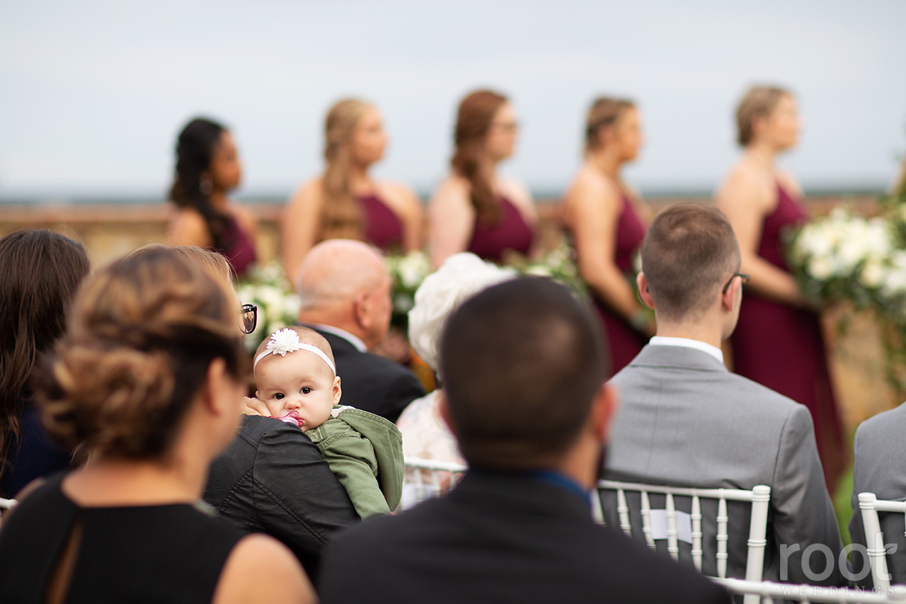 Wedding ceremony at Bella Collina Blush by Brandee Gaar