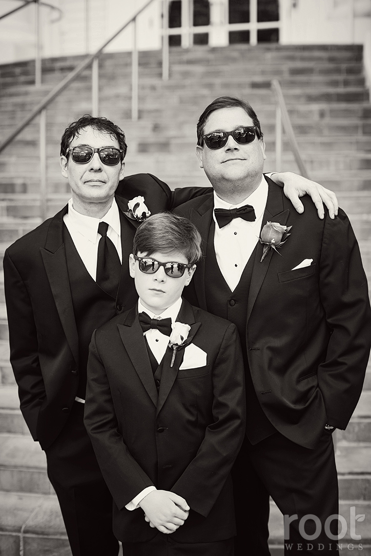 Groomsmen in glasses photos