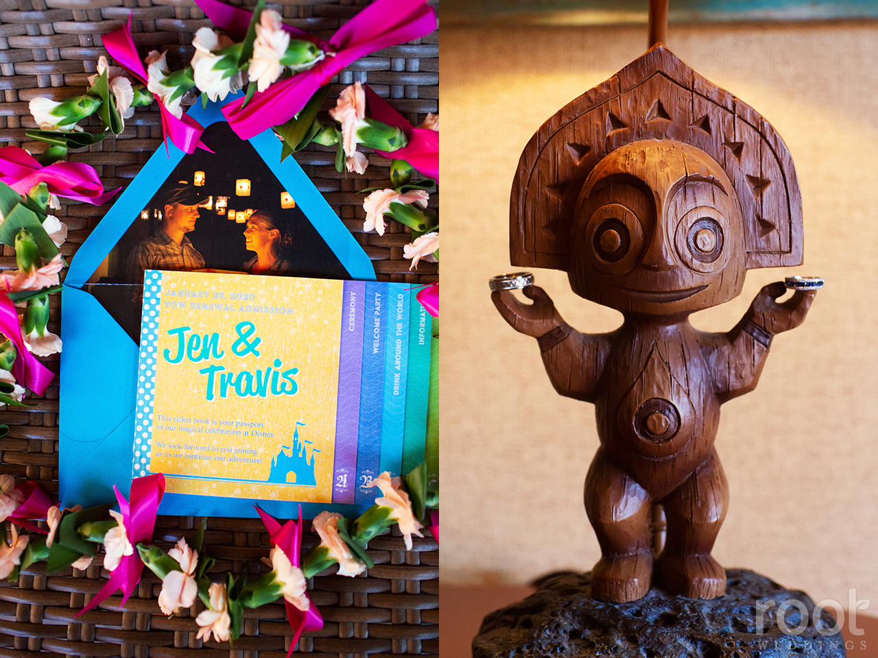 Vow renewal details at Disney's Polynesian Resort