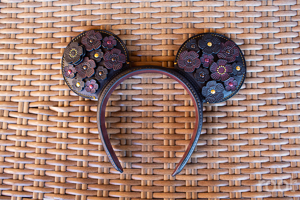 COACH leather Mickey Mouse Ears